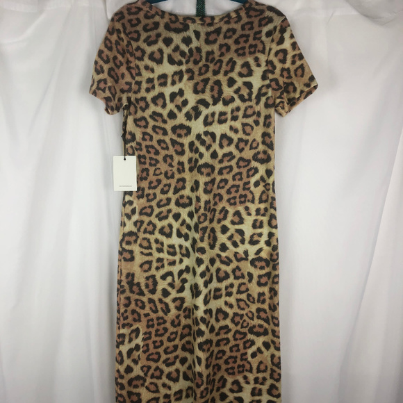 Hye Park and Lune Leopard Print Maxi Dress - Picture 4 of 5